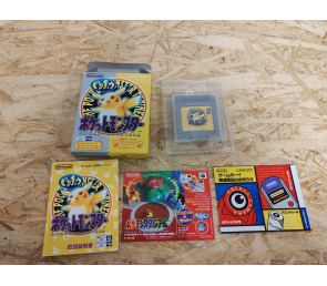 Pokemon Amarillo Game Boy Japon