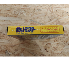 Pokemon Amarillo Game Boy Japon