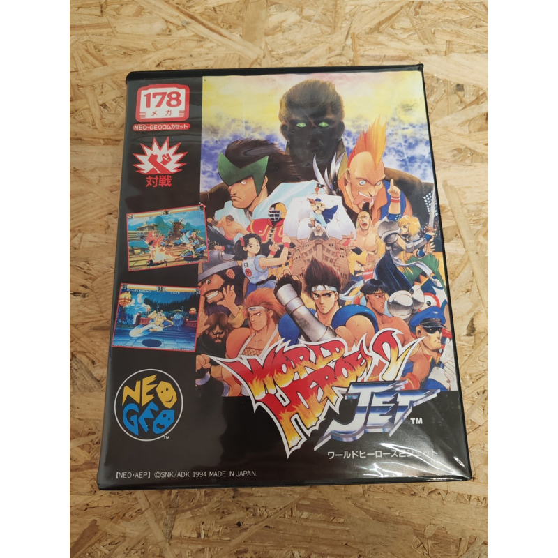 World Heroes 2 Jet NeoGeo AES Japón Neo Geo AES