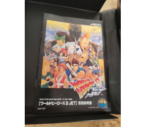 World Heroes 2 Jet NeoGeo AES Japón Neo Geo AES