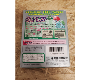Pokemon Verde Game Boy Japon