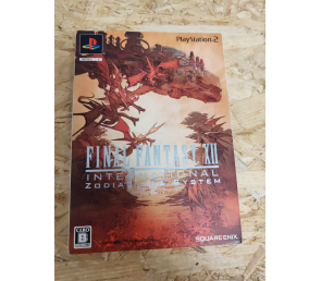 Final Fantasy XII International Zodiac Job System PS2 Japón