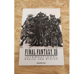 Final Fantasy XII International Zodiac Job System PS2 Japón