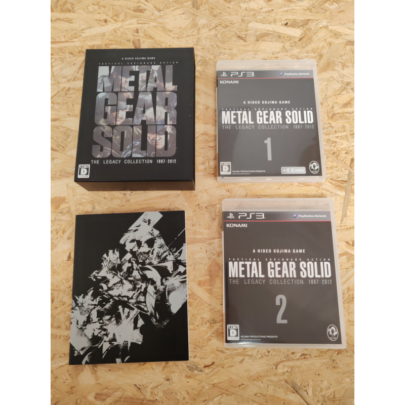 Metal Gear Solid The Legacy Collection PS3 Japón Metal Gear Solid The Legacy Collection PS3 Japón