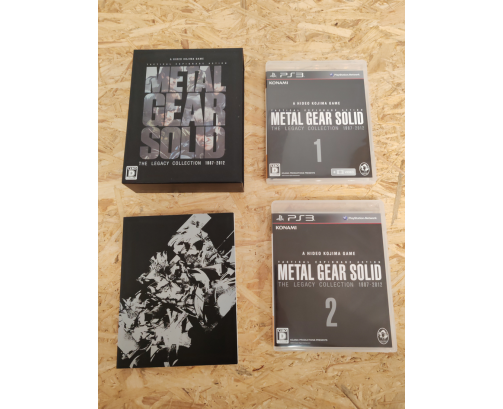 Metal Gear Solid The Legacy Collection PS3 Japón