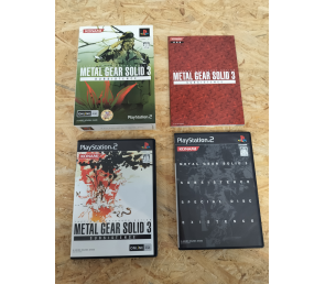 Metal Gear Solid Subsistence PS2 Japón
