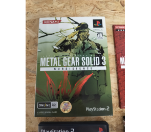Metal Gear Solid Subsistence PS2 Japón