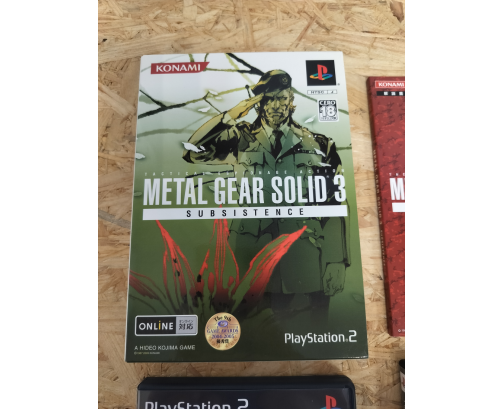 Metal Gear Solid Subsistence PS2 Japón