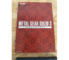 Metal Gear Solid Subsistence PS2 Japón