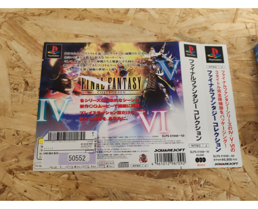 Final Fantasy Collection PS1 Japón