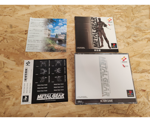 Metal Gear Solid PS1 Japón