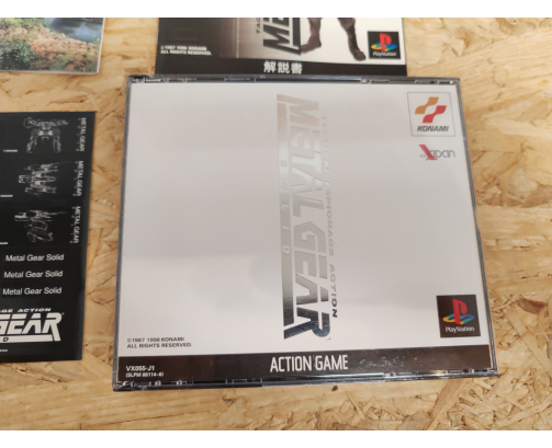 Metal Gear Solid PS1 Japón