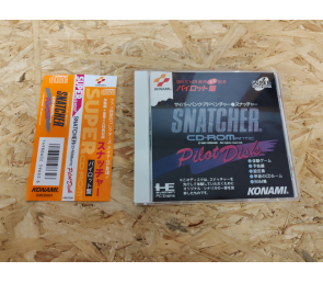 Snatcher Pilot Disk PC Engine Japón