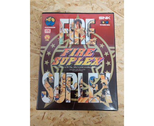 Fire Suplex Neo Geo AES Japón
