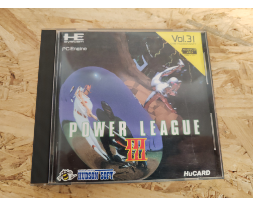 Power League III PC Engine Japón