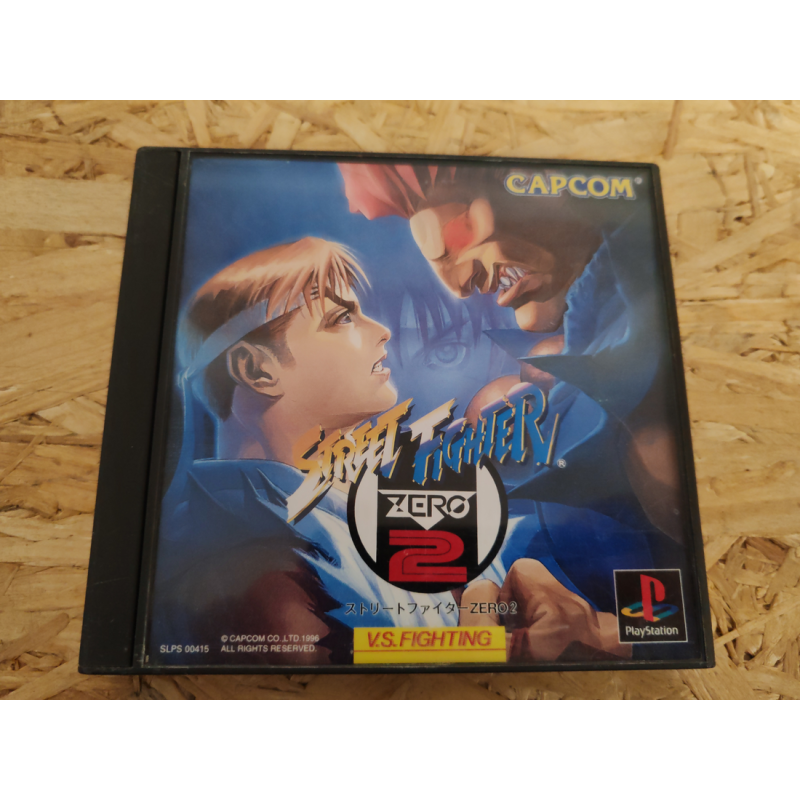 Street Fighter Zero 2 PS1 Japón