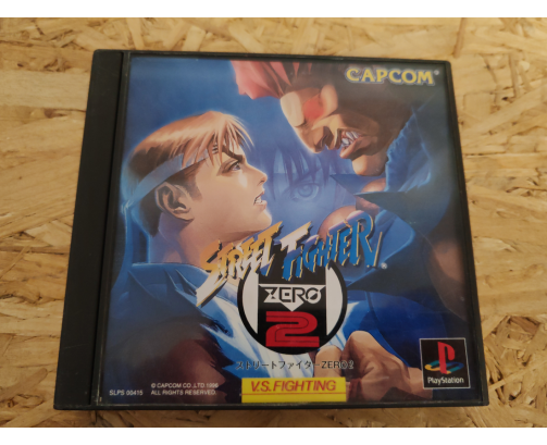 Street Fighter Zero 2 PS1 Japón