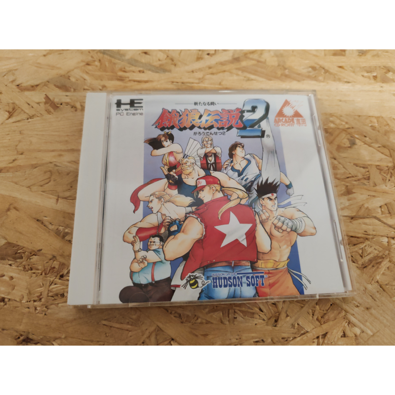 Fatal Fury 2 PC Engine Japón Fatal Fury 2 PC Engine Japón