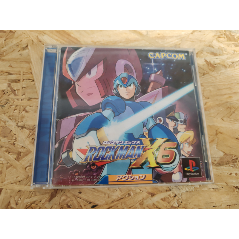 Rockman X6 (Megaman X6) PS1 Japón