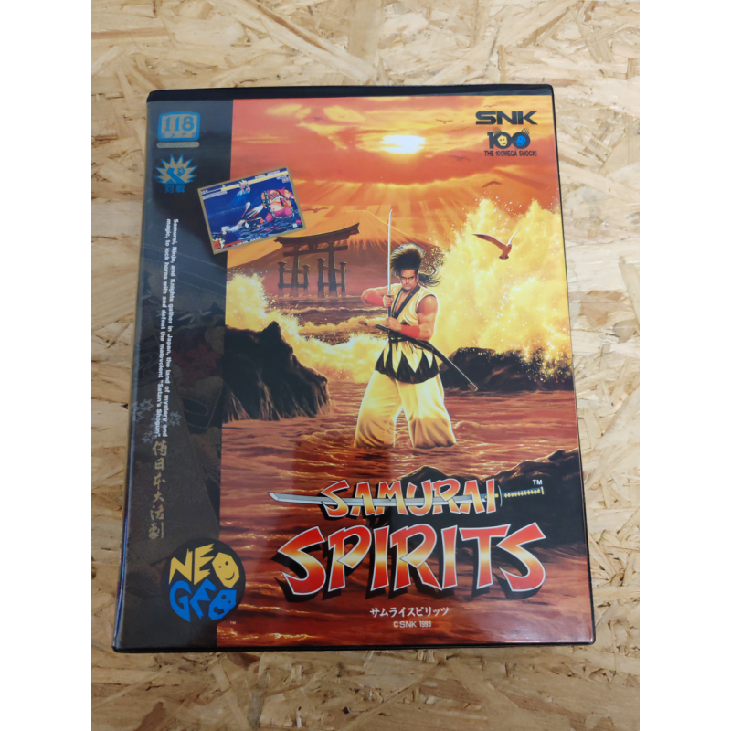 Samurai Spirits Neo Geo AES Japón Samurai Spirits Neo Geo AES Japón