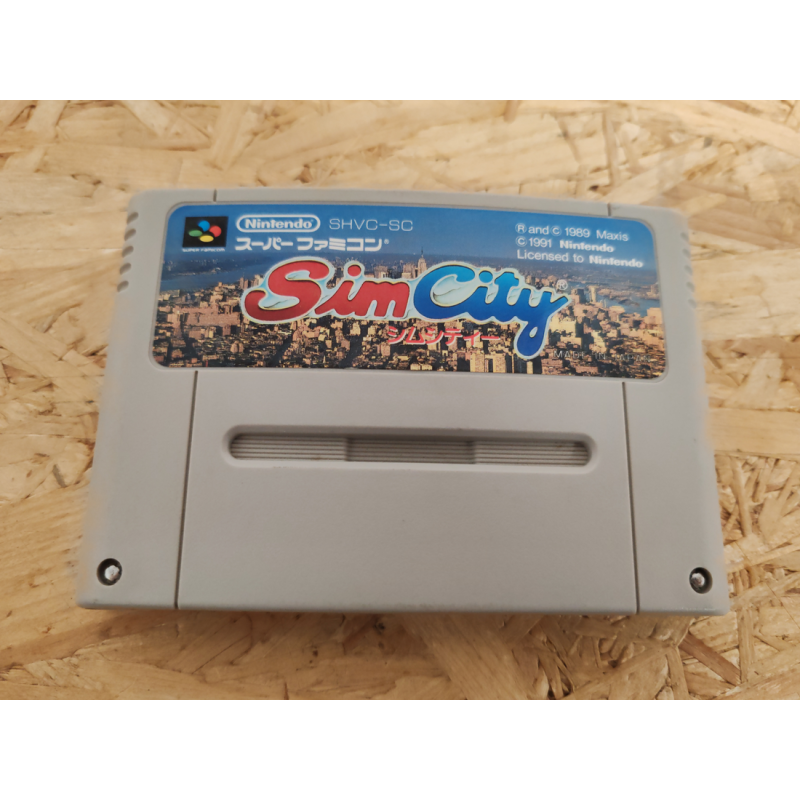 SimCity Super Famicom Japón