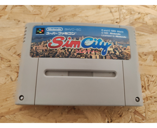 SimCity Super Famicom Japón