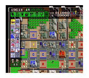 SimCity Super Famicom Japón