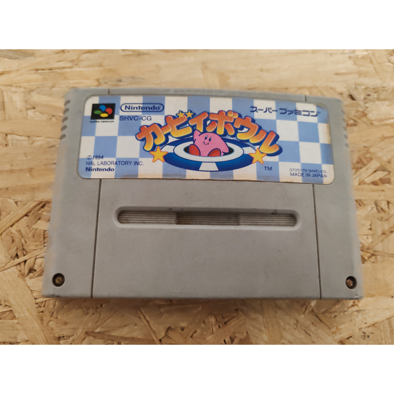 Kirby Bowl Super Famicom Japón