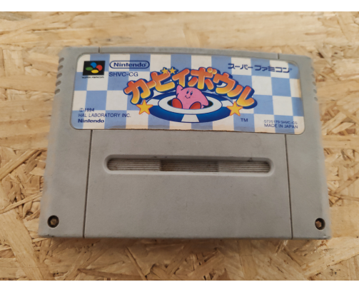 Kirby Bowl Super Famicom Japón