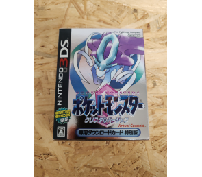 Pocket Monsters Crystal Version (Virtual Console Download Card Special Edition) Nintendo 3DS Japón