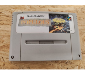 Populous Super Famicom Japón