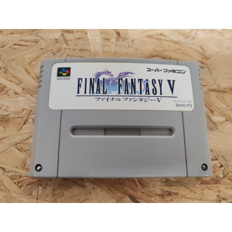 Final Fantasy V Super Famicom Japón Final Fantasy V Super Famicom Japón