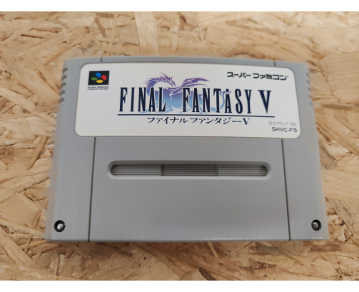 Final Fantasy V Super Famicom Japón