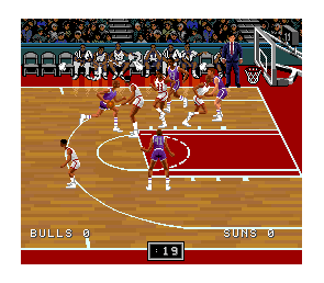 NBA Pro Basketball (Bulls vs Blazers and the NBA Playoffs) Super Famicom Japón