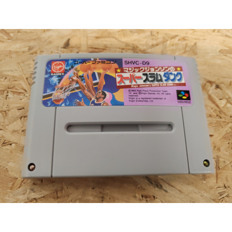 Magic Johnson's Super Slam Dunk Super Famicom Japón Magic Johnson's Super Slam Dunk Super Famicom Japón