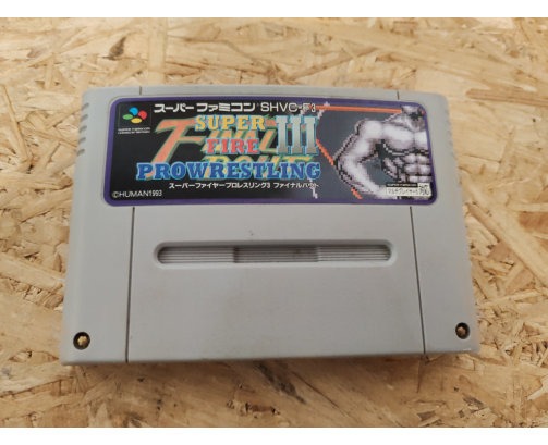 Super Fire Pro Wrestling III Final Bout Super Famicom Japón