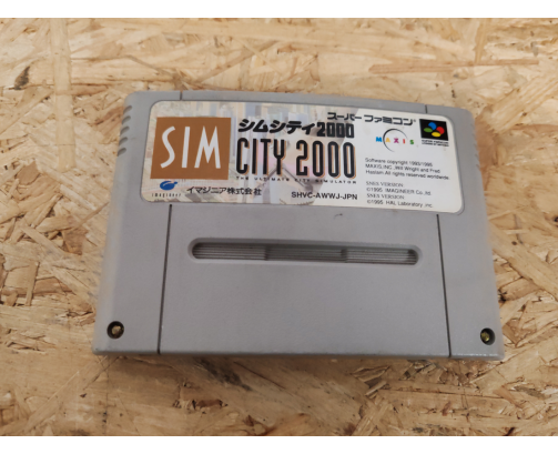 SimCity 2000 Super Famicom Japón