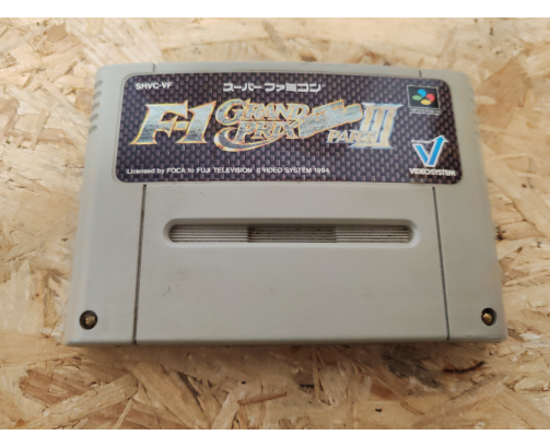 F-1 Grand Prix Part III Super Famicom Japón