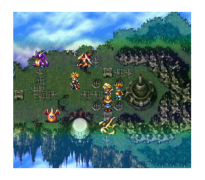 Bahamut Lagoon Super Famicom Japón