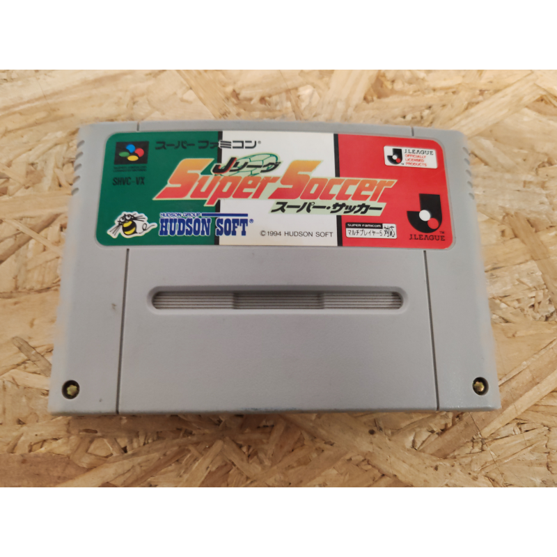 J.League Super Soccer Super Famicom Japón J.League Super Soccer Super Famicom Japón