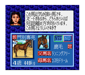 Winning Post Super Famicom Japón