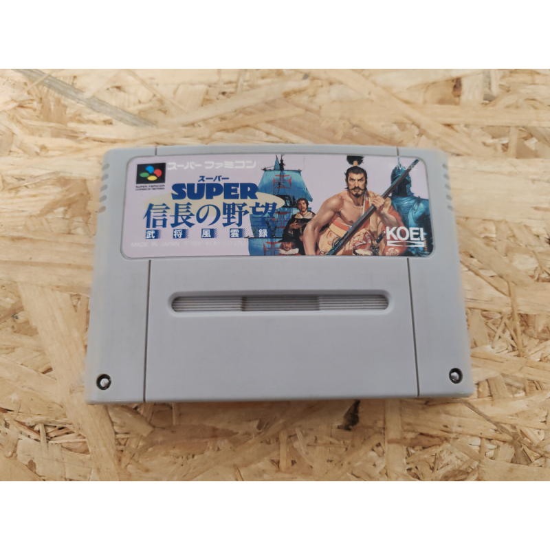 Super Nobunaga no Yabou: Bushou Fuuunroku Super Famicom Japón