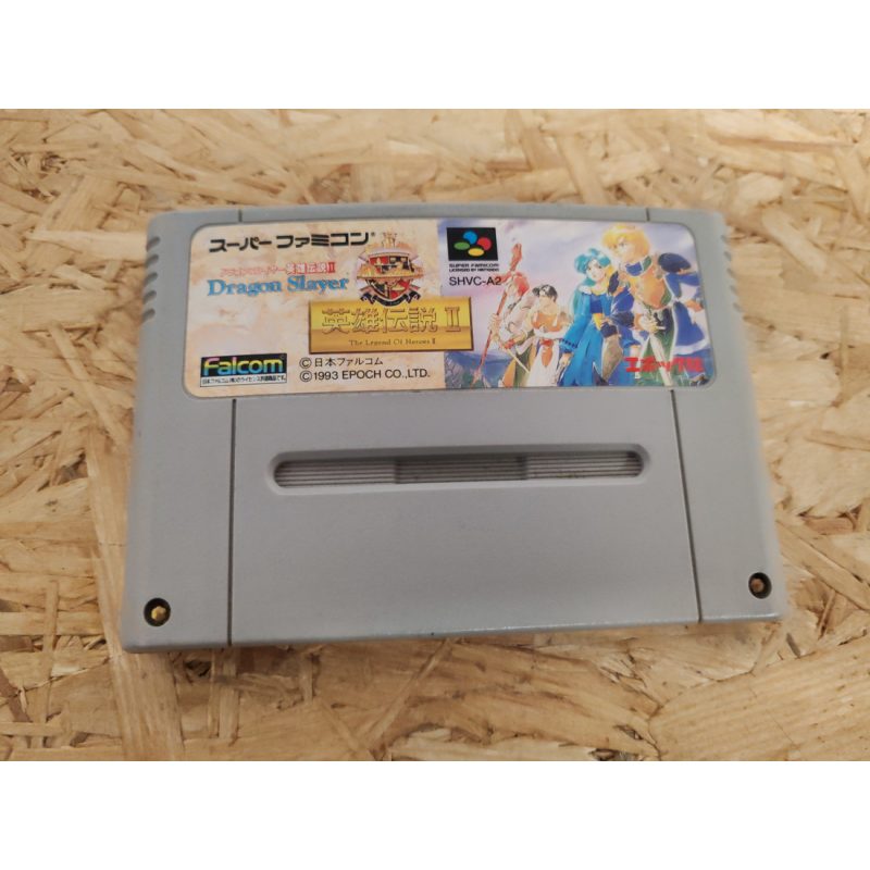 Dragon Slayer: The Legend of Heroes II Super Famicom Japón Dragon Slayer: The Legend of Heroes II Super Famicom Japón
