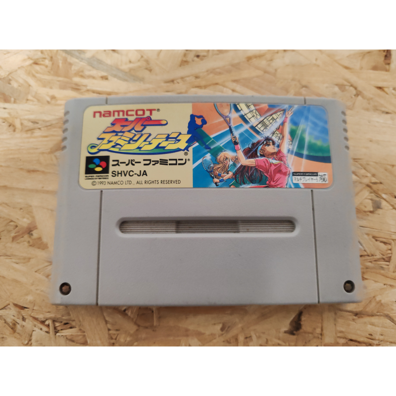 Super Family Tennis Super Famicom Japón