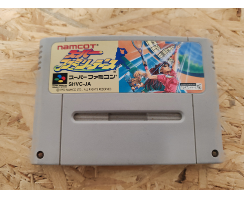 Super Family Tennis Super Famicom Japón