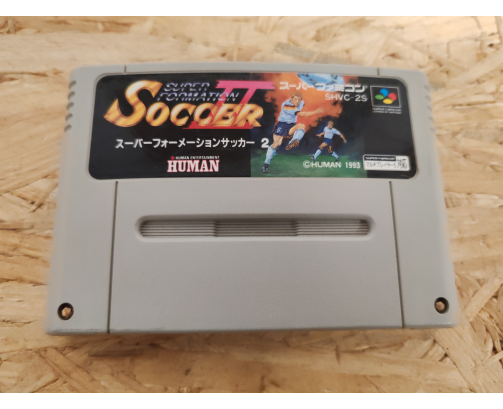 Super Formation Soccer II Super Famicom Japón