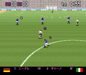 Super Formation Soccer II Super Famicom Japón
