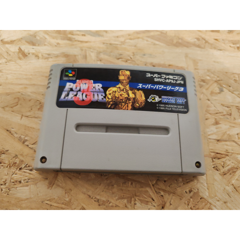 Super Power League 3 Super Famicom Japón