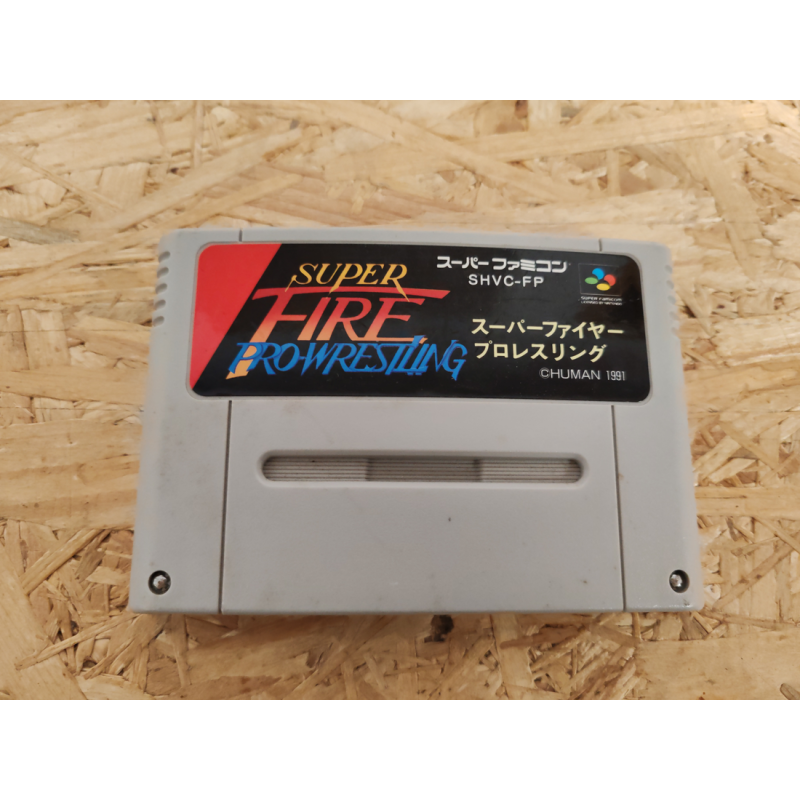 Super Fire Pro Wrestling Super Famicom Japón
