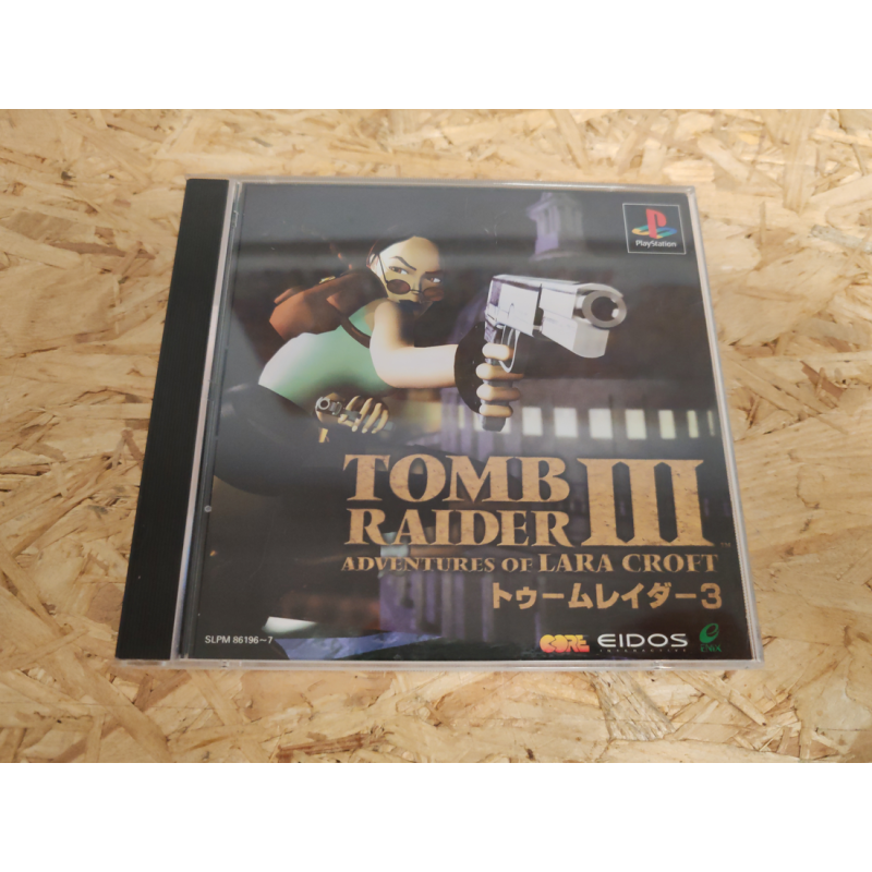 Tomb Raider III PS1 Japón Tomb Raider III PS1 Japón
